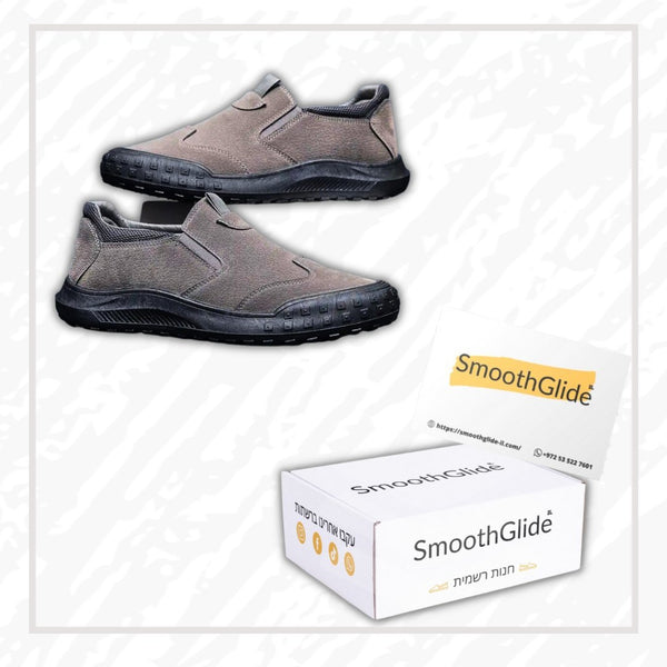 AirKootV13© | נעלי נוחות אורטופדיות מעור - SmoothGlide