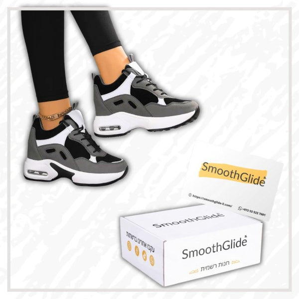 AirPandaV88© | נעלי נוחות אורטופדיות עם כריות אוויר לתמיכה - SmoothGlide