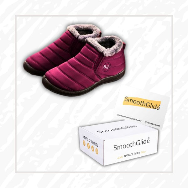 נעלי נוחות אורטופדיות סופר גמישות לחורף | HOMBUG© - SmoothGlide
