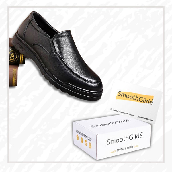 AirKootV1© | נעלי נוחות אורטופדיות מעור - SmoothGlide